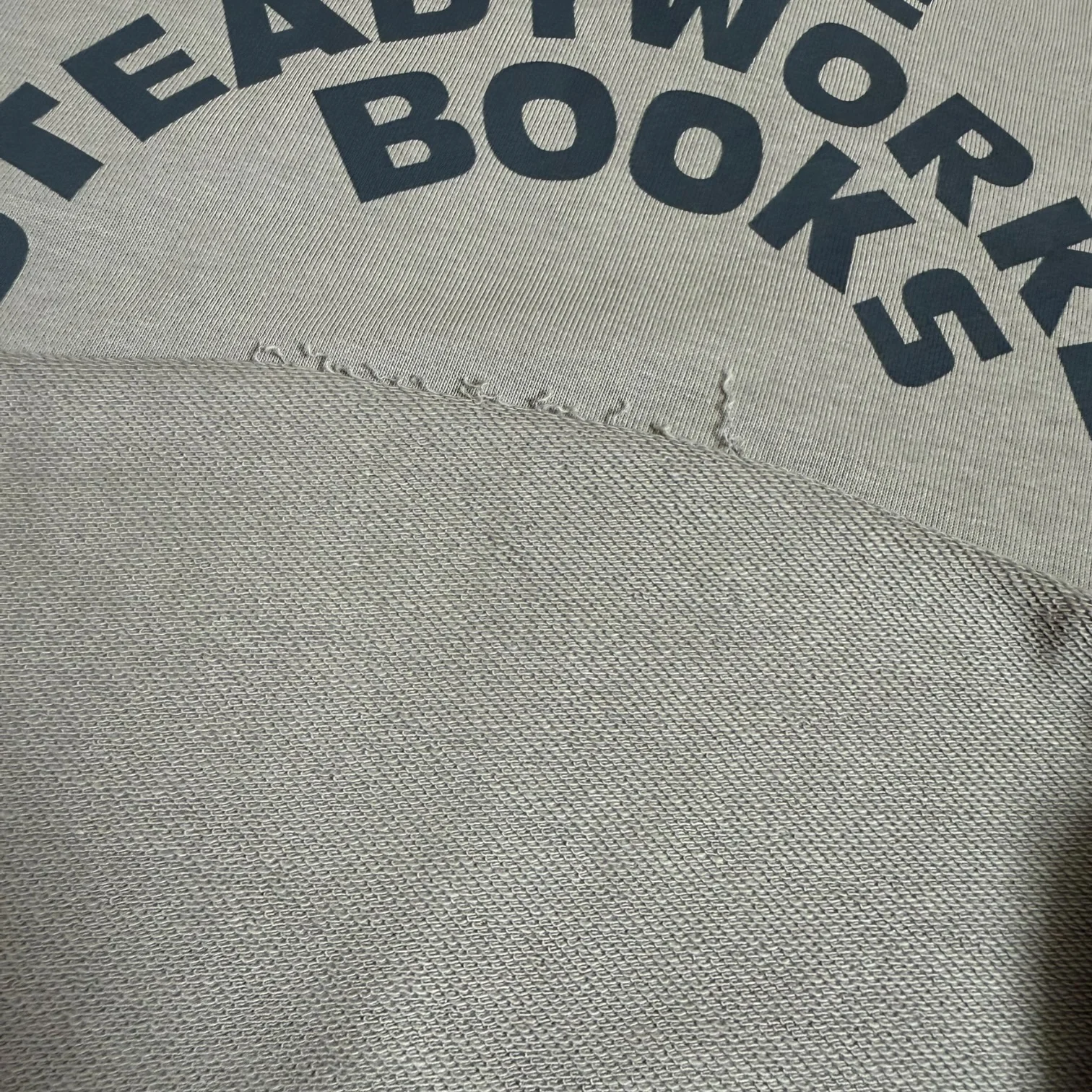 Серый свитшот для девочки с принтом Steadyworkers Books